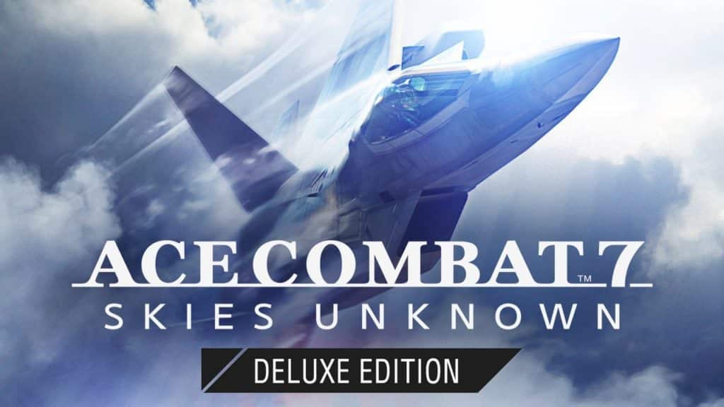 Ace Combat 7 Skies Unknown Deluxe Edition Keyart