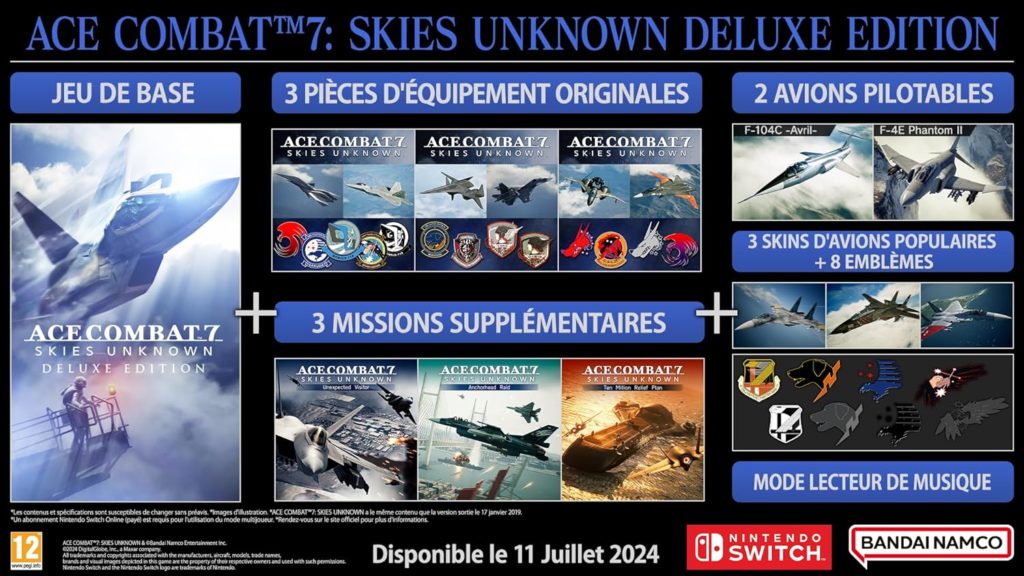 Ace Combat 7 Skies Unknown Edition Deluxe