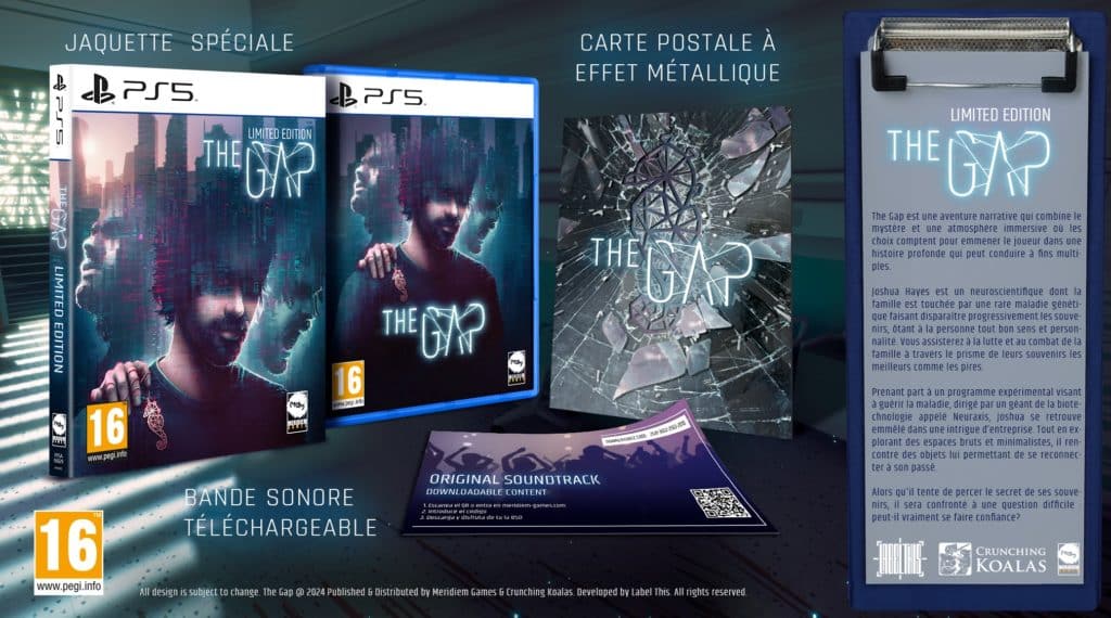 The Gap Edition Limitee PS5