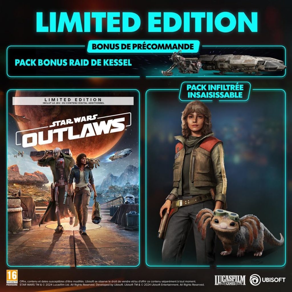 Star Wars Outlaws Edition Limited