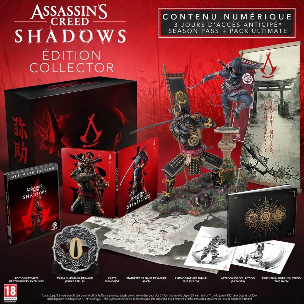 Assassins Creed Shadows Edition Collector
