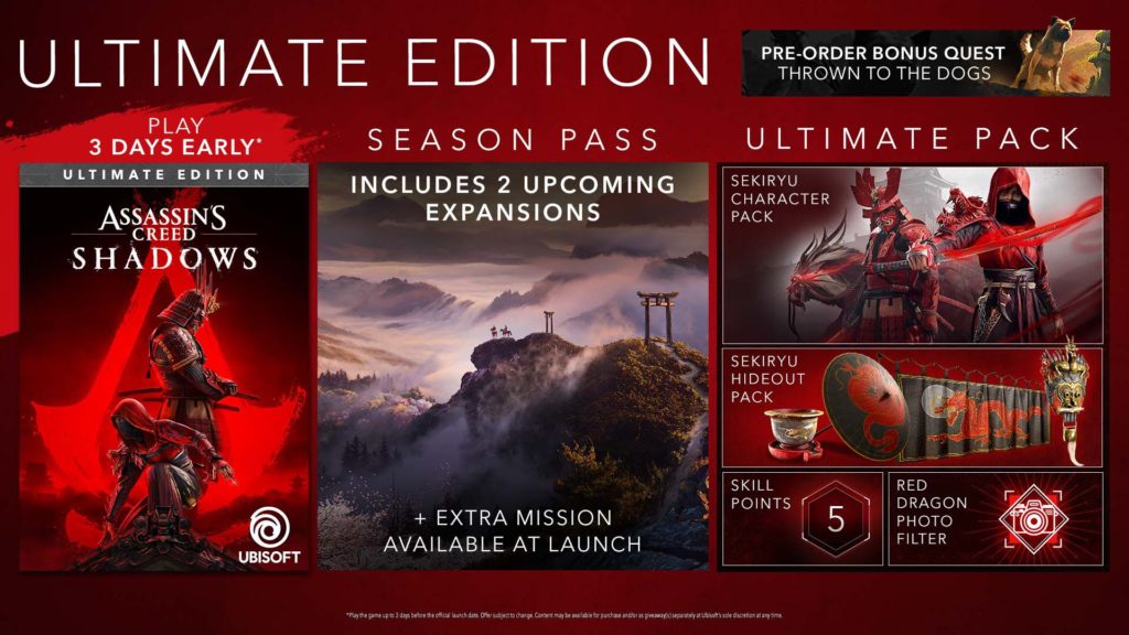Assassins Creed Shadows Edition Ultimate English