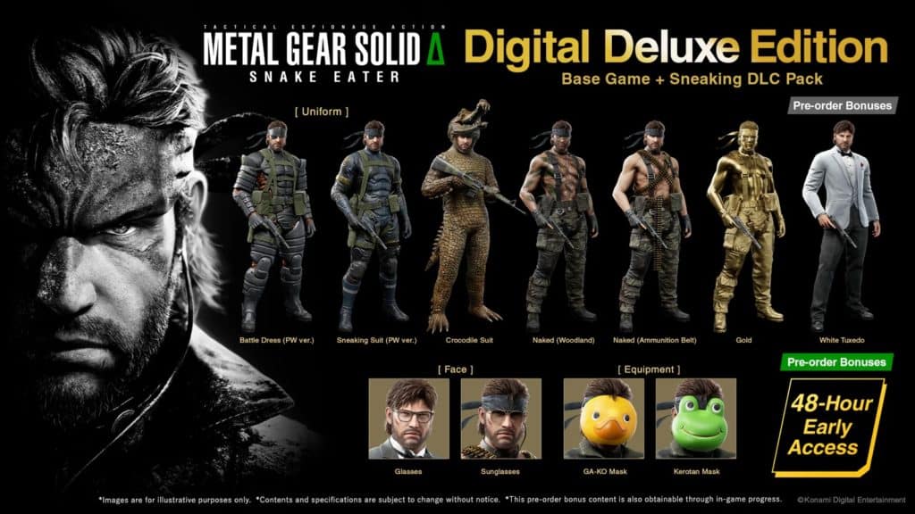 Metal Gear Solid Delta Snake Eater Edition Digital Deluxe