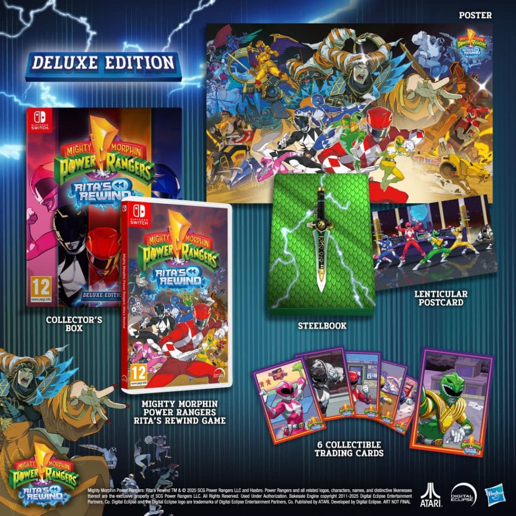 Mighty Morphin Power Rangers Ritas Rewind Edition Deluxe