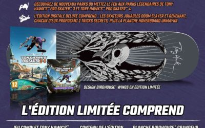 Tony Hawk’s Pro Skater 3+4 – Edition Collector (Xbox Series X, PS5)