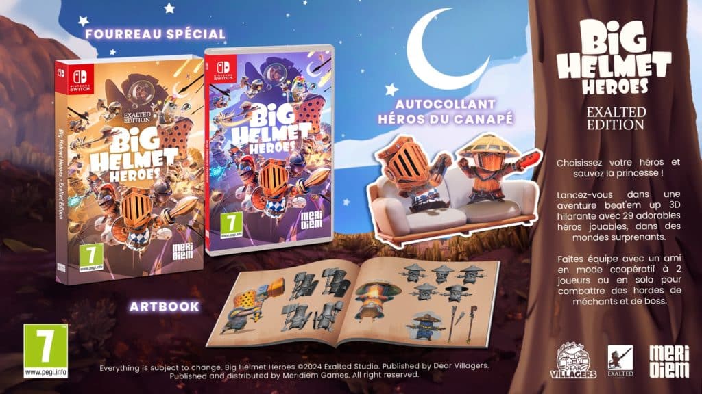Big Helmet Heroes Exalted Edition Switch