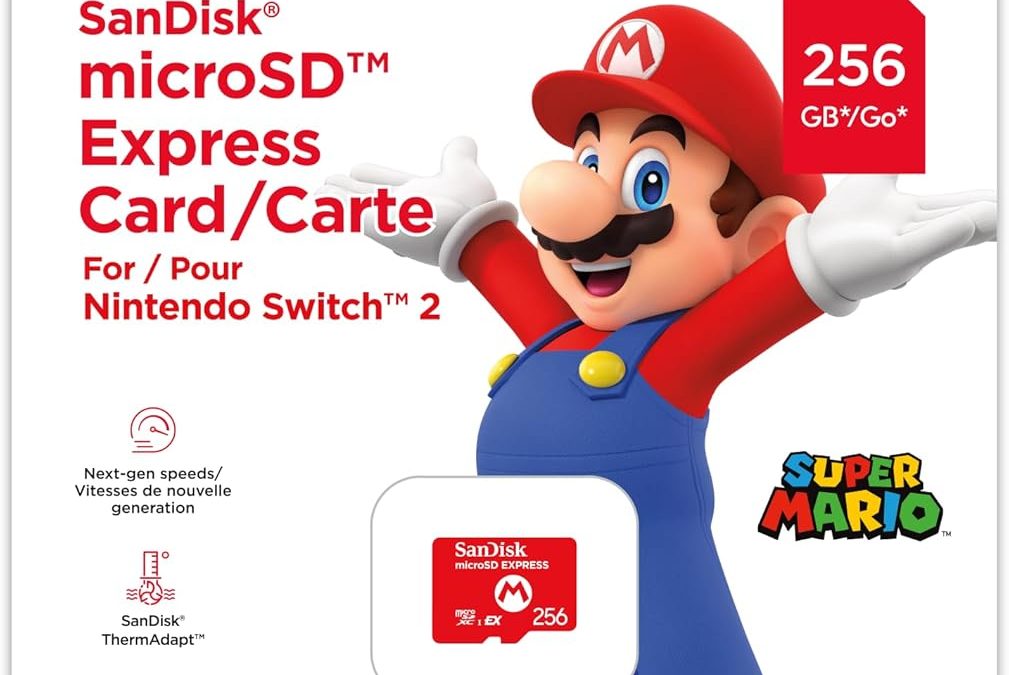 Carte microSD Express 256 Go (Sandisk)
