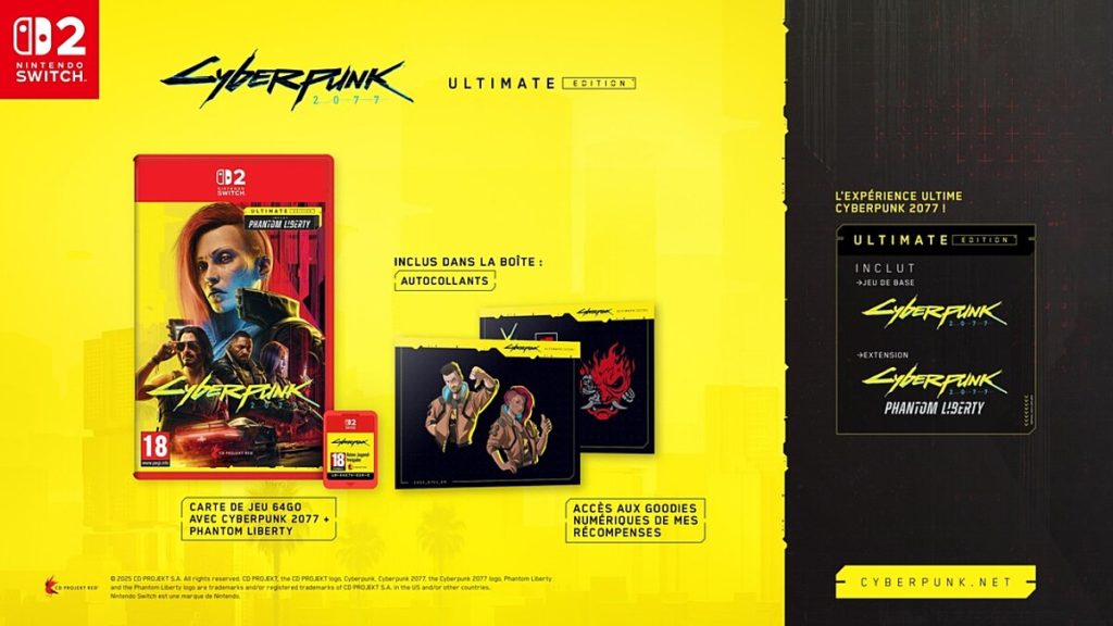 Cyberpunk 2077 Ultimate Edition Switch 2