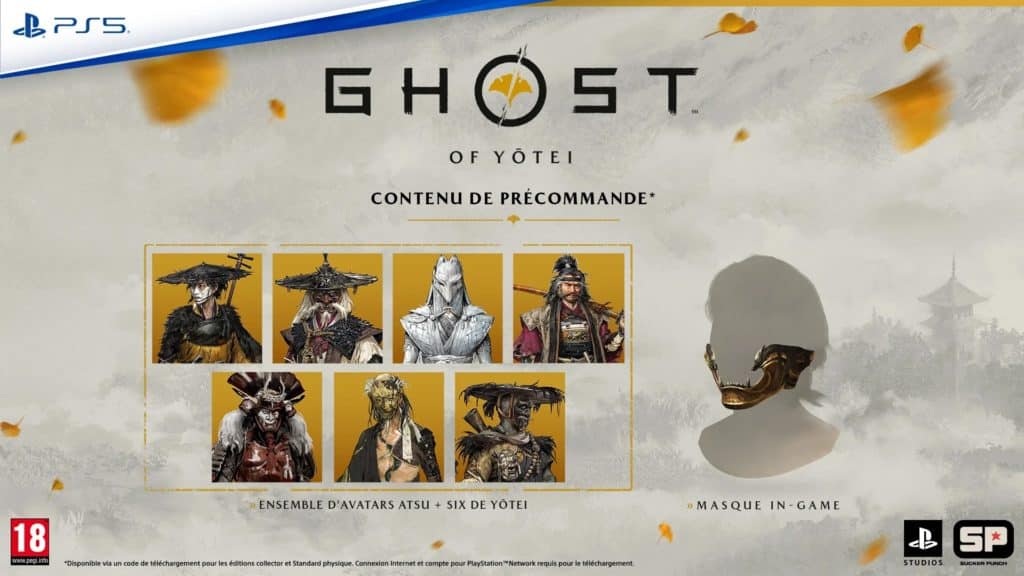Ghost Of Yotei Bonus Precommande