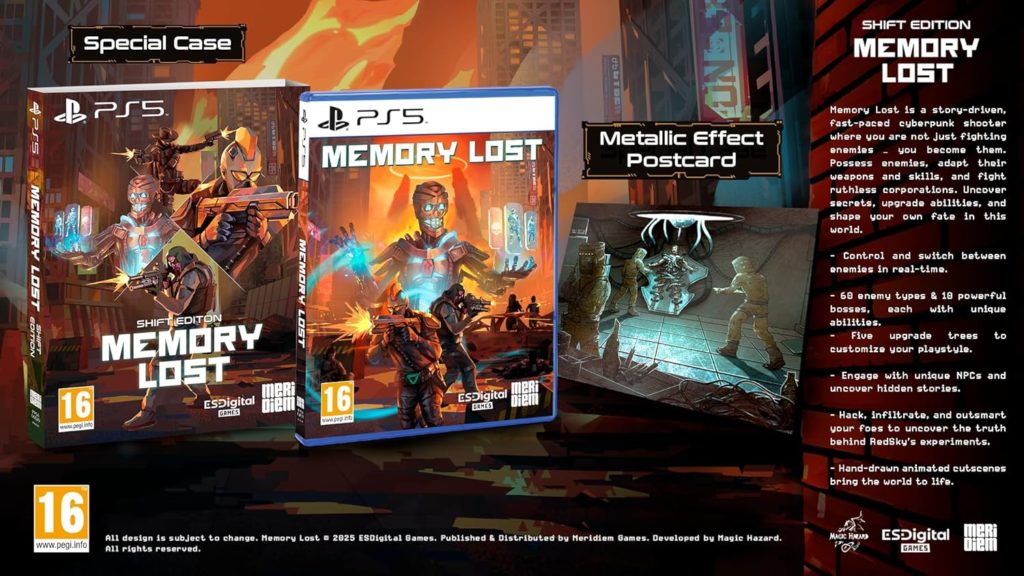 Memory Lost Shift Edition PS5