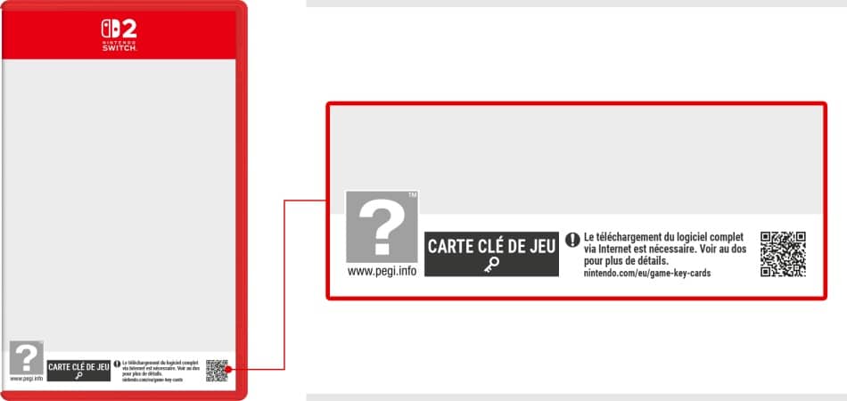 Nintendo Switch 2 Game Key Card