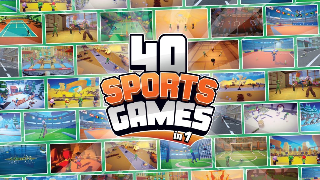 40 Sports Games In 1 Keyart